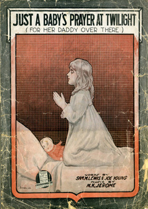 Sheet music for "A Baby's Prayer"